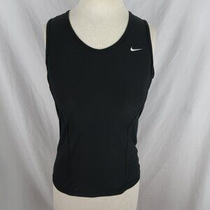 Nike Fit Dry Women Black Tank Top  Size  L(12-14)